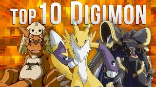 Top 10 Digimon [upl. by Gnel626]