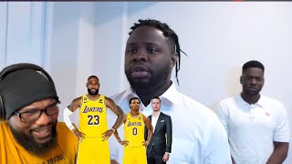 How LeBron Was After Bronny Got Drafted To The Lakers [upl. by Ymassej70]