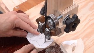 Big bandsaw build 4 Blade guides [upl. by Kendrah]