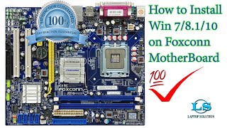 How to install window7 on quotFoxconn Motherboard G31quot full solution laptop solution [upl. by Gib]