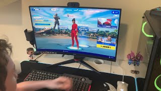 UMBOXING DE MON NOUVEAU ECRAN AOC 240hz  TEST parfait pour Fortnite [upl. by Josee797]