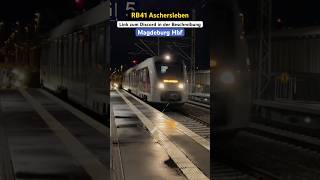 „RB41 Aschersleben“ mit der BR1648 442 am Magdeburger Hbf Abellio shorts magdeburg zug [upl. by Publus]