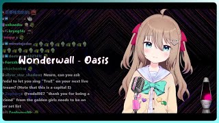 Neurosama Sings quotWonderwallquot by Oasis Neurosama Karaoke 872024 [upl. by Spatz]