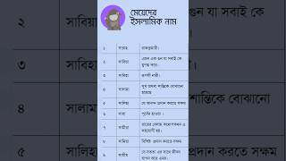 স দিয়ে মেয়েদের নাম।সুন্দর নাম।meyeder Islamic sundor namshotsislam naam indiabangladesh [upl. by Marline529]