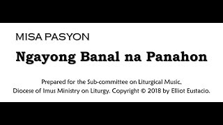 Ngayong Banal na Panahon Instrumental by Elliot Eustacio [upl. by Shuler]