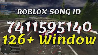 126 Window Roblox Song IDsCodes [upl. by Artened]