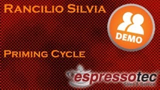 Rancilio Silvia  Beginners Guide  Meeting Miss Silvia Priming Cycle [upl. by Seidel]