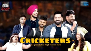 Rohit Sharma And Creketers comady in the great Kapil show  Kapil Sharma  kapils fun [upl. by Nodnorb]