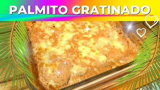 🌴COMO FAZER PALMITO GRATINADO FÁCIL [upl. by Jillene]