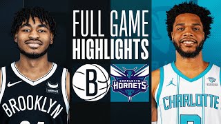 NETS at HORNETS  FULL GAME HIGHLIGHTS  March 9 2024 [upl. by Witkin]