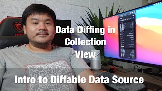 Modern Collection View 3  Intro to Diffable Data Source  Search with Combine [upl. by Anoirtac]