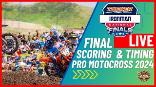 🔴 Live Ironman National Final ✅ PRO Motocross Championship 2024 [upl. by Ela]