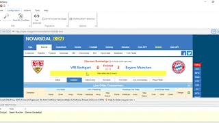 How to scrape home away teams league match date from NOWGOAL URLs using Webharvy [upl. by Misha]