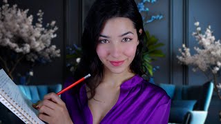 ASMR Therapist Asks You Personal Questions [upl. by Adnamaa837]