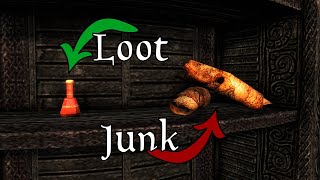 How much junk is in Skyrims Dungeons [upl. by Asirehc]