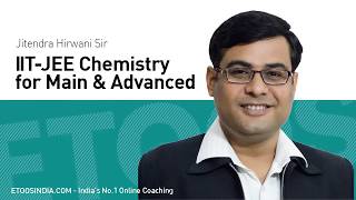 Solid State  IIT JEE  JEE Chemistry by Jitendra Hirwani JH Sir  Etoosindia [upl. by Nuahsar]