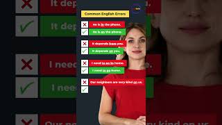 Dont do these Common mistakes in English sentences 12 learnenglish english learnenglishgrammar [upl. by Kazimir]