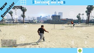 GTA 5 high reso in New emulator on Android [upl. by Eniotna]