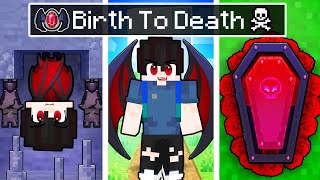 BIRTH to DEATH of a VAMPIRE in Minecraft  TAROPA VILLAGE [upl. by Ahsakat98]