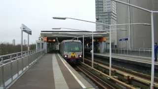 Bijzonder RET metro type SG2 wagen 5221 als enkeltje Maashaven Rotterdam [upl. by Haddad]