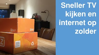 Ziggo Next en wifibooster installeren [upl. by Livvi]