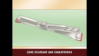 Cómo recargar una engrapadora [upl. by Avrit868]