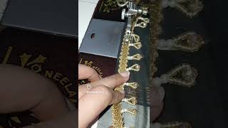 blacksuit lacework sewing umbrellasleeves mywork likesharecommentandsubscribe [upl. by Sugden]