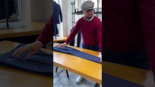 Comment suspendre son pantalon correctement fashion mensfashion menswear noel style [upl. by Aeneg]