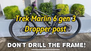 Watch this before installing a dropper post on your Trek Marlin [upl. by Allehs]