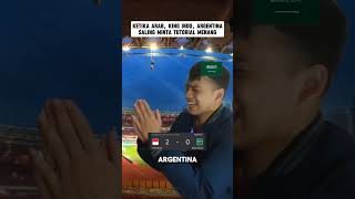 Ketika Argentina Indonesia Arab Saudi Saling Minta Tutorial Biar Menang [upl. by Hoxsie]