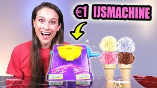 ZELF IJSJES MAKEN MET €1 IJSMACHINE  NIEUWE CLIP IS UIT  Fan Friday [upl. by Flower]