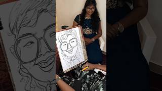 Caricature drawing by surendar caricaturedrawing pencildrawing drawing caricaturetarika [upl. by Aronson]