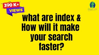 Indexes in SQL Server  Use Indexes for Faster Search in SQL  SQL Interview Questions [upl. by Schellens]