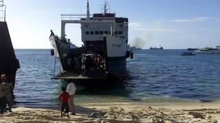 Spice Islander I on the beach of Stone Town Zanzibar Tanzania [upl. by Gallagher]