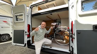 VANTOURER 600 D CAMPER PURO IL VAN PERFETTO PER GLI AMANTI DI BIKE 🚲6 POSTI LETTO IN 599 metri [upl. by Mimi]