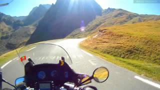 Route des Cols Pyrénéens  Col du Tourmalet  RTs Best Motorcycle Rides R1150RT [upl. by Cantone]