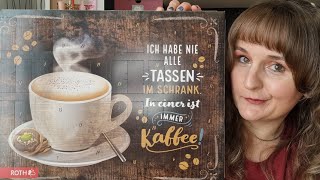 💫 ROTH KAFFEE ADVENTSKALENDER 2021 UNBOXING 💫 [upl. by Yuma220]