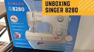 Singer 8280 Unboxing  sewing machine  Mahila Nestham [upl. by Gadmon]