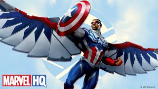 Get to Know Captain America  Sam Wilson 🎇 [upl. by Rennerb726]