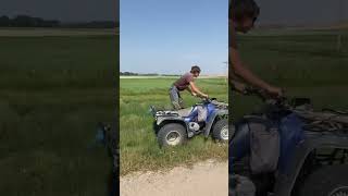 4x4 Honda 300 four wheelers ￼aren’t to bad at wheelies ￼ [upl. by Aehta]