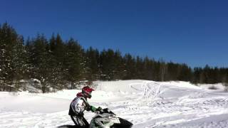 Snowcross Sno Pro 600 Double Jump [upl. by Sucram]