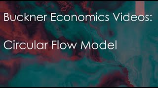 Buckner Circular Flow Model Video [upl. by Aleahc]