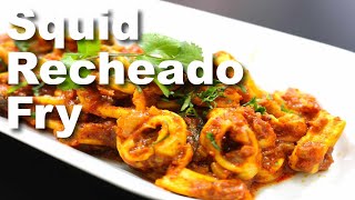 SQUID RECHEADO  GOAN FOOD [upl. by Ruzich]