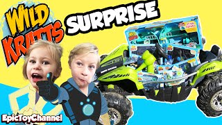 GIANT Wild Kratts SURPRISE  Wild Kratts Tortuga Play Set Creature Powers amp Power Wheels Surprise [upl. by Vareck337]