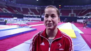 Canadas Samantha Sendel 5th at world trampoline championships [upl. by Kate]