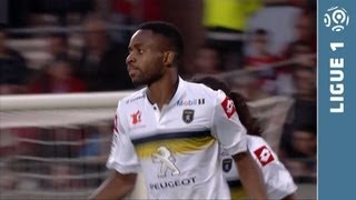 Goal Cédric BAKAMBU 47  EA Guingamp  FC SochauxMontbéliard 51  20132014 [upl. by Hapte]