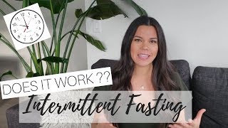 A DIETITIANS THOUGHTS ON INTERMITTENT FASTING  DOES IT WORK FOR WEIGHT LOSS [upl. by Yanrahc]