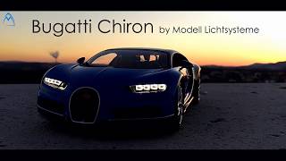 Customized LED Miniature Bugatti Chiron by Jakob Michel [upl. by Narcissus884]