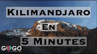 KILIMANDJARO EN 5 MINUTES [upl. by Beauvais902]