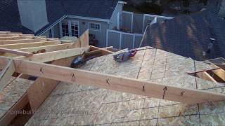 How to Install Roof Framing Fill for New Home Construction and Home Additions [upl. by Aluor]